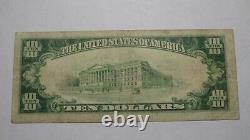 $10 1929 Lackawanna New York NY National Currency Bank Note Bill Ch. #6964 VF