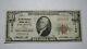 $10 1929 Lafayette Indiana In National Currency Bank Note Bill! Ch. #11148 Vf+