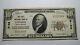 $10 1929 Letcher South Dakota Sd National Currency Bank Note Bill Ch. #9188 Xf+