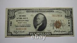 $10 1929 Lewisburg Pennsylvania PA National Currency Bank Note Bill Ch. #784 VF+