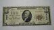 $10 1929 Little Falls New York Ny National Currency Bank Note Bill! #2406 Fine