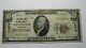 $10 1929 Long Beach California Ca National Currency Bank Note Bill Ch. #11873