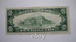 $10 1929 Marietta Pennsylvania PA National Currency Bank Note Bill Ch. #25 VF+