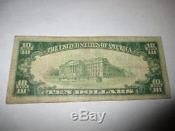$10 1929 Marion New York NY National Currency Bank Note Bill Ch. #10546 FINE