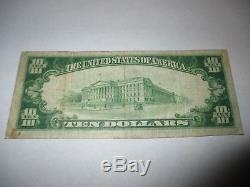 $10 1929 Marshall Texas TX National Currency Bank Note Bill Ch. #3113 FINE