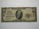 $10 1929 Masontown Pennsylvania National Currency Bank Note Bill Ch #6528 Rare