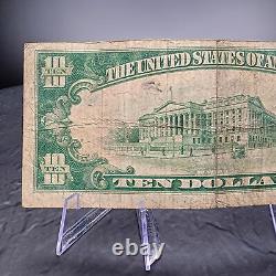 $10 1929 McVeytown Pennsylvania PA National Currency Bank Note Bill #8773