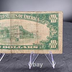 $10 1929 McVeytown Pennsylvania PA National Currency Bank Note Bill #8773