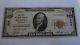 $10 1929 Memphis Tennessee Tn National Currency Bank Note Bill! Ch. #336 Fine