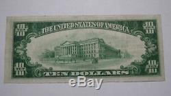 $10 1929 Middletown Ohio OH National Currency Bank Note Bill Ch. #2025 XF+