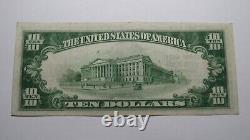 $10 1929 Midland Pennsylvania PA National Currency Bank Note Bill! Ch #8311 XF