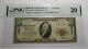 $10 1929 Milbank South Dakota Sd National Currency Bank Note Bill Ch #13407 Vf20
