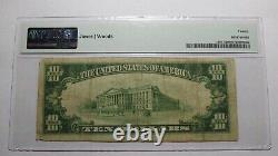 $10 1929 Milbank South Dakota SD National Currency Bank Note Bill Ch #13407 VF20