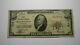 $10 1929 Minneapolis Minnesota Mn National Currency Bank Note Bill Ch. #710 Vf