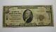 $10 1929 Minneota Minnesota Mn National Currency Bank Note Bill Ch. #6917 Rare