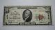 $10 1929 Monmouth Illinois Il National Currency Bank Note Bill! Ch #4400 Xf+