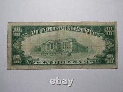 $10 1929 Montgomery Pennsylvania National Currency Bank Note Bill Ch. #8866 VF