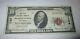 $10 1929 Morristown New Jersey Nj National Currency Bank Note Bill Ch. #1188 Vf