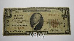 $10 1929 Mt. Sterling Kentucky KY National Currency Bank Note Bill #2185 Mount