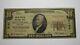 $10 1929 Mt. Sterling Kentucky Ky National Currency Bank Note Bill #2185 Mount