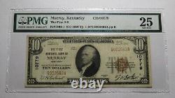 $10 1929 Murray Kentucky KY National Currency Bank Note Bill Ch. #10779 VF25