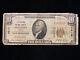 $10 1929 National Bank Note Hereford Tx Bill Currency Rare Charter # 6812