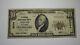 $10 1929 Neenah Wisconsin Wi National Currency Bank Note Bill Ch. #6034 Rare