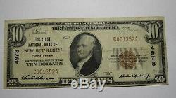 $10 1929 New Bethlehem Pennsylvania PA National Currency Bank Note Bill #4978