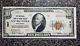 $10 1929 New Brunswick, New Jersey National Currency Bank Note! #587