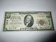 $10 1929 Northampton Massachusetts Ma National Currency Bank Note Bill #1018 Vf