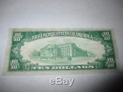 $10 1929 Oberlin Kansas KS National Currency Bank Note Bill! Ch. #7298 XF! RARE