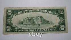 $10 1929 Oswego New York NY National Currency Bank Note Bill Ch. #255 FINE