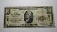 $10 1929 Paonia Colorado Co National Currency Bank Note Bill! Ch. #6671 Fine