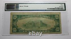 $10 1929 Peoria Illinois IL National Currency Bank Note Bill Ch. #3254 F15 PMG