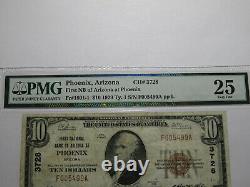 $10 1929 Phoenix Arizona AZ National Currency Bank Note Bill! Ch. #3728 VF25 PMG