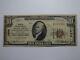 $10 1929 Phoenixville Pennsylvania National Currency Bank Note Bill #1936 Fine+