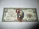 $10 1929 Piedmont Alabama Al National Currency Bank Note Bill Ch. #3981 Rare