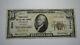 $10 1929 Pitman New Jersey Nj National Currency Bank Note Bill Ch. #8500 Rare