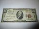 $10 1929 Port Huron Michigan Mi National Currency Bank Note Bill #4446 Fine