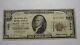 $10 1929 Port Jervis New York Ny National Currency Bank Note Bill Ch. #1363 Rare