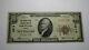 $10 1929 Portland Oregon Or National Currency Bank Note Bill! Ch. #4514 Rare