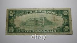 $10 1929 Portland Oregon OR National Currency Bank Note Bill! Ch. #4514 RARE