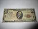 $10 1929 Poughkeepsie New York Ny National Currency Bank Note Bill! #1312 Fine