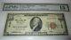 $10 1929 Prague Oklahoma Ok National Currency Bank Note Bill Ch. #8159 Fine Pmg