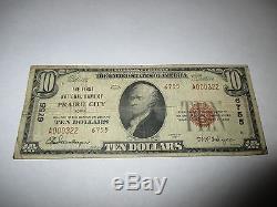 $10 1929 Prairie City Iowa IA National Currency Bank Note Bill! Ch. #6755 Fine