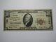 $10 1929 Proctorsville Vermont Vt National Currency Bank Note Bill Ch #1383 Fine
