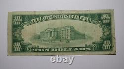 $10 1929 Providence Rhode Island RI National Currency Bank Note Bill #1007 FINE