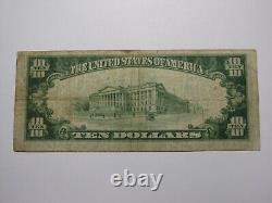 $10 1929 Providence Rhode Island RI National Currency Bank Note Bill #1302 FINE