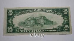 $10 1929 Quarryville Pennsylvania PA National Currency Bank Note Bill #3067 VF++