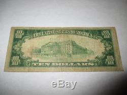 $10 1929 Red Lion Pennsylvania PA National Currency Bank Note Bill #5184 FINE